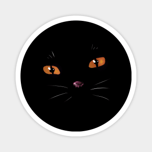 Cat Eyes Orange Magnet